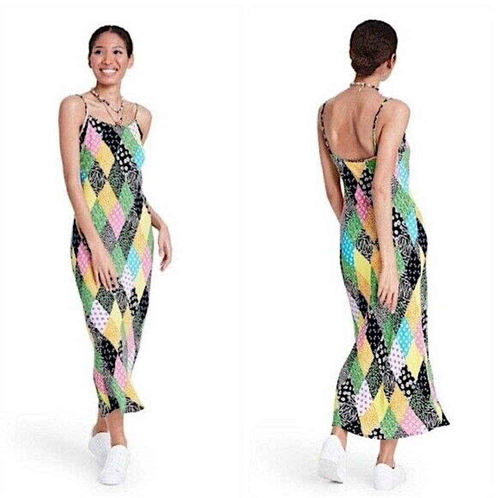 RIXO for Target Patchwork Floral Slip Dress - Size XL